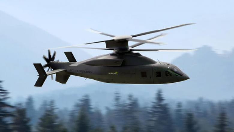 Defiant X është një helikopter ushtarak brutalisht i fuqishëm që mund të zëvendësojë Black Hawk